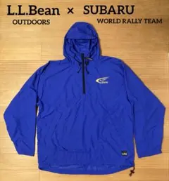 希少 90s L.L.Bean × SUBARUアノラックパーカー L スバル