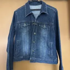 濃いデニムブルー Mサイズ デニムジャケット
