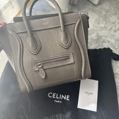 CELINE ラゲージ ナノ スリ