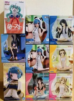 最新含む 美少女プライズフィギュア 9点セット まとめ売り Re:ゼロ けいおんのサムネイル