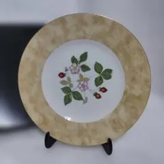 【お値下げ】 ワイルドストロベリー プレート4枚 ウェッジウッド】ワイルドストロベリー 皿セット 4枚 ウェッジ