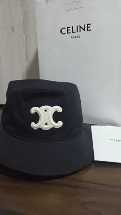CELINE バケットハット 正規品 Mサイズ 美品