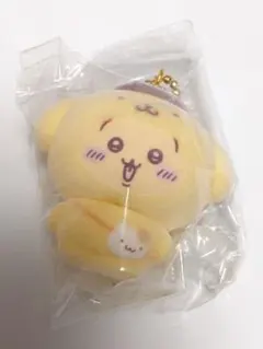 ちいかわ　サンリオ　フロッキーマスコットチャーム　うさぎ　ポムポムプリン