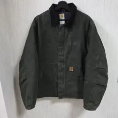希少 Carhartt デトロイトジャケット J22 MOS 90年代のボタン 希少 Carhartt デトロイトジャケット J22 MOS 90年代のボタン