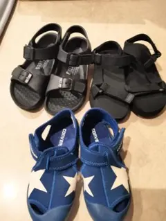 キッズサンダル　3点セット　19㎝、20㎝、21㎝　コンバース