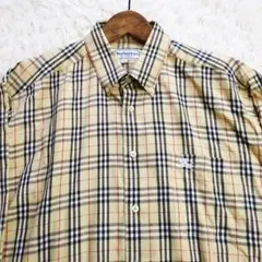 極美品/希少】Burberrys ノバチェック シャツ 金ボタン 9号 - メルカリ
