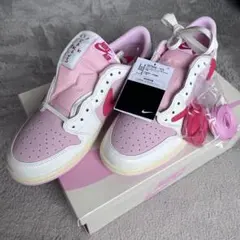 TravisScott × Nike Sail/Tropical Pink 28