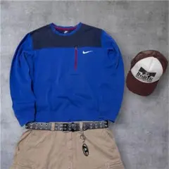 archive y2k nike logo sweatshirt 短丈