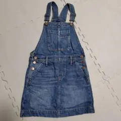 GAP Kids デニムジャンバースカート M