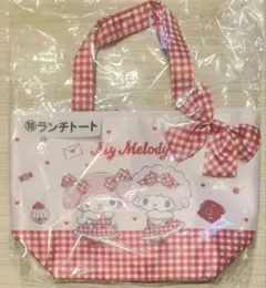 未開封 Sanrioマイメロ　マイメロスウィートピアノくじ ランチトートバッグ