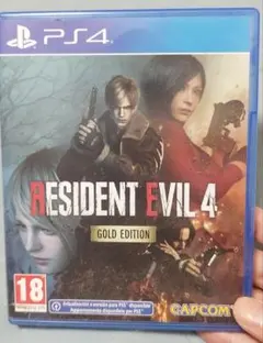 PS4 バイオハザードRE4 Gold Edition【北米版】