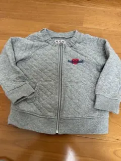 Daddy Oh Daddy キルティングジャケット 100 グレー　キッズ