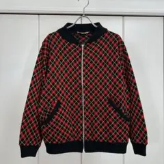 ア*パ様 HEIHEI ヘイヘイ トラックジャケット 赤チェック 上下セット