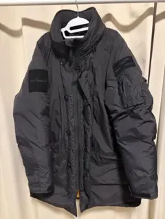 【AVIREX×WILDTHINGS】モンスターパーカー黒 L 美品 ミリタリー