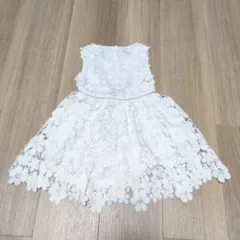 S17 ​Sfera 総レース ドレス (98-104)ホワイト フォーマル