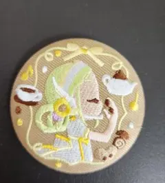最終値下げ！おジャ魔女どれみ　飛鳥ももこ　刺繍缶バッジ　パティシエ衣装