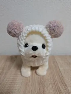 ハンドメイド犬帽子71 18〜24サイズ