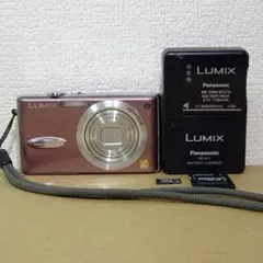 美品 LUMIX DMC-FX8 2005年 オールドデジカメ SD ピンクのサムネイル