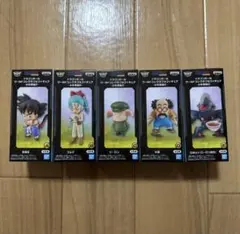 ドラゴンボール ワーコレ 少年期編2 5種コンプリートセット 村長