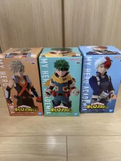 僕のヒーローアカデミア フィギュア 緑谷出久　爆豪勝己 轟焦凍 3個セット