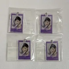 Dr.STONE まるくじ アクリルキーホルダー ゲン 4点