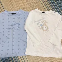 モナリザ 男の子ロンT 長袖Tシャツ 24m 2着セット アリス柄のサムネイル