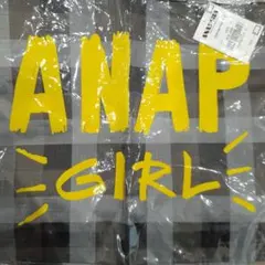 ANAP GIRL トートバッグ チェック柄のサムネイル