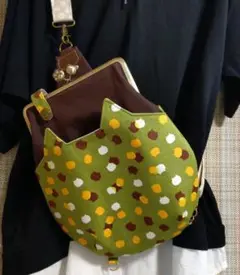 【まゆらさま専用】スリム型がま口ボディバッグ　オーダーページ