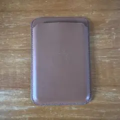 Apple純正 MagSafe対応 レザーウォレット