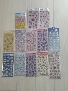 サンリオ　ぷくっとシール　マリーちゃん　ディズニー　エポキシラメシール