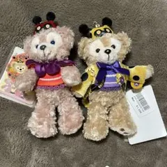 ダッフィー シェリーメイ ぬいぐるみバッジ　新品未使用