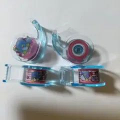 サンリオ　タキシードサム　マスキングテープ4個/ミニテープ/カッター付2017年