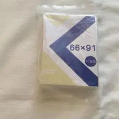 【新品未使用！】カードスリーブ 66×91mm ゆったり スタンダードサイズ