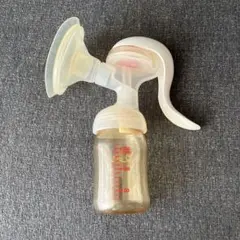 ピジョン 手動母乳搾乳器 哺乳瓶付き