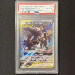 ★PSA10★ ブラッキー＆ダークライGX タッグオールスターズ〈値下げ不可〉 PSA10 ブラッキー&ダークライ GX SR SA ポケモンカードゲーム タッグ