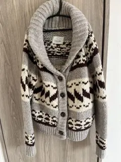 Ungrid ノルディック柄 カーディガン Fサイズ