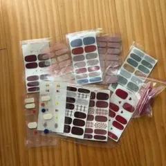 ネイルシールセット 10シート デザイン多彩