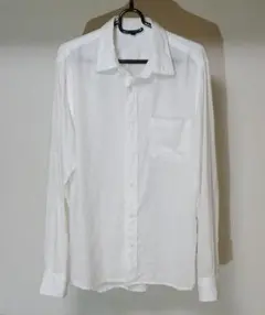 無印　麻/シャツ　２