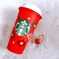 【新品】スターバックス リユーザブルカップ ホリデー2023 473ml