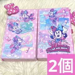 2個♡ミニー ディズニー ファンダーランド ポータブルクッション パルパルーザのサムネイル