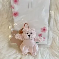 スタバ　SAKURA2026 ベアリスタ キーチェーン