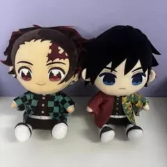 鬼滅の刃 ぬいぷりけおすわりBIG1 ぬいぐるみ 水柱 冨岡義勇 - メルカリ