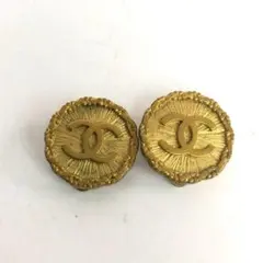 CHANEL シャネル ヴィンテージ イヤリング ゴールド 金具 アクセサリー
