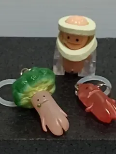 ウィンナー星人　ならぶんです　めじるしアクセサリー　まとめ売り　赤い星人