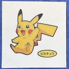 第104弾 ピカチュウ デコキャラシール ポケモンパン
