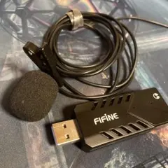 FIFINE USBピンマイク 箱無し 動作確認済み 単一指向性