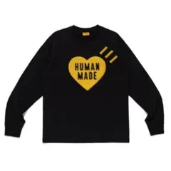 新品未使用】HUMAN MADE ブラック 長袖カットソー ロンT Mサイズ