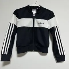 【120センチ】adidas・ジャージ上のみ・黒