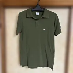 Champion オリーブグリーン ポロシャツ M