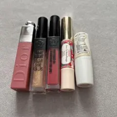 リップ 5本セット Dior マリークヮント キャンメイクのサムネイル